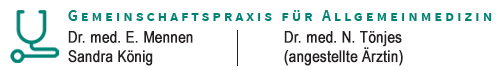 Gemeinschaftspraxis für Allgemeinmedizin Dr. med. E. Mennen und Sandra König